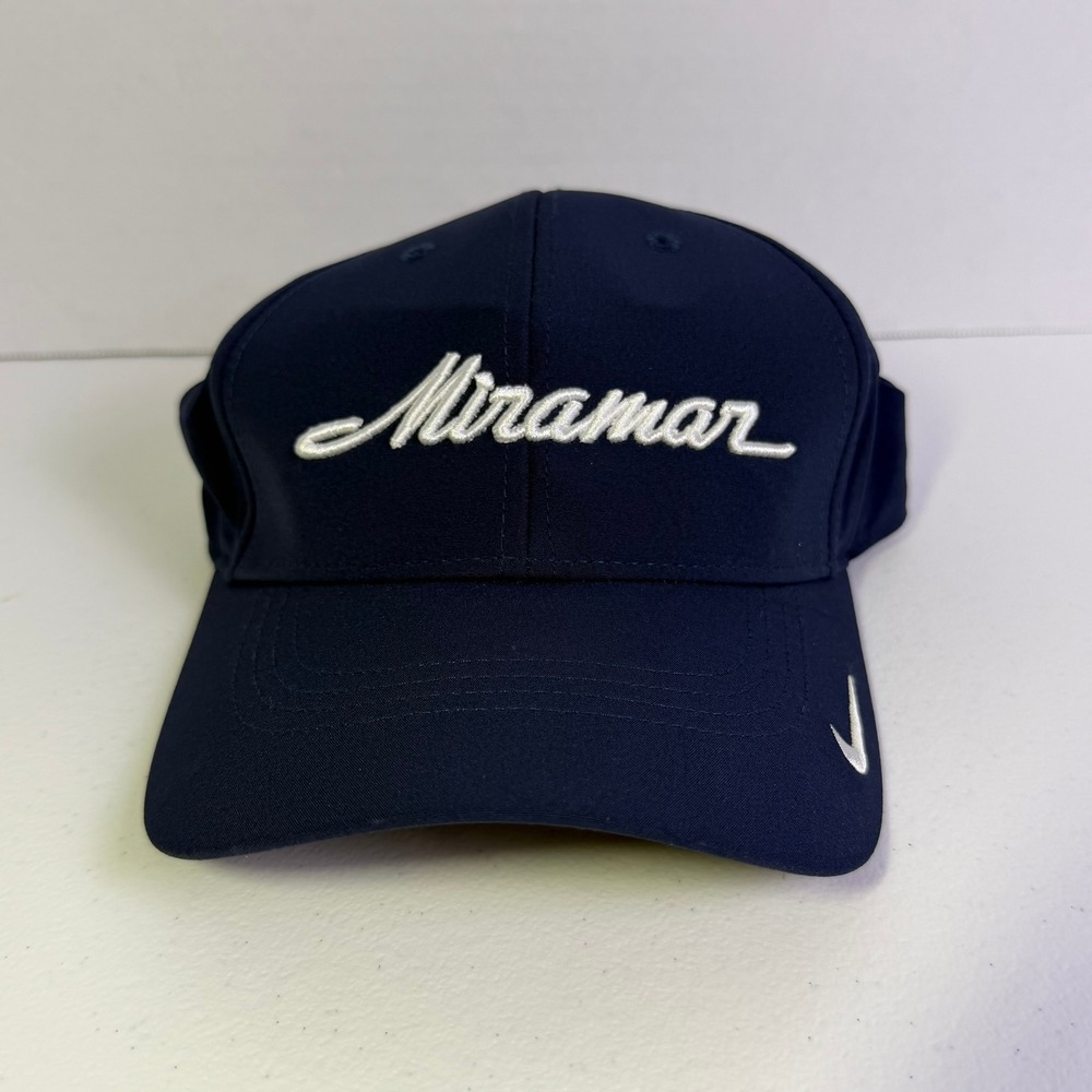 Nike Legacy91 Dri-FIT Miramar Golf Hat Navy Blue Adjustable Cap One Size